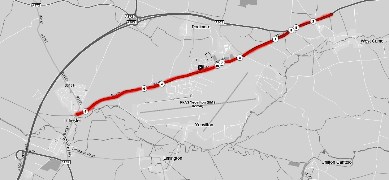 10 mile TT course UC31 map