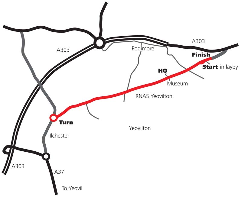 5 mile TT course map
